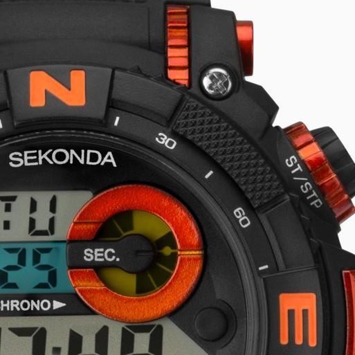 Sekonda digital dual time watch deals